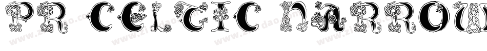PR Celtic Narrow字体转换